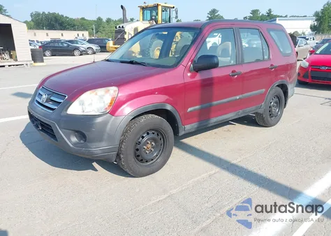 2006 Honda Cr-V Lx из США, поврежденный, VIN SHSRD78516U446682